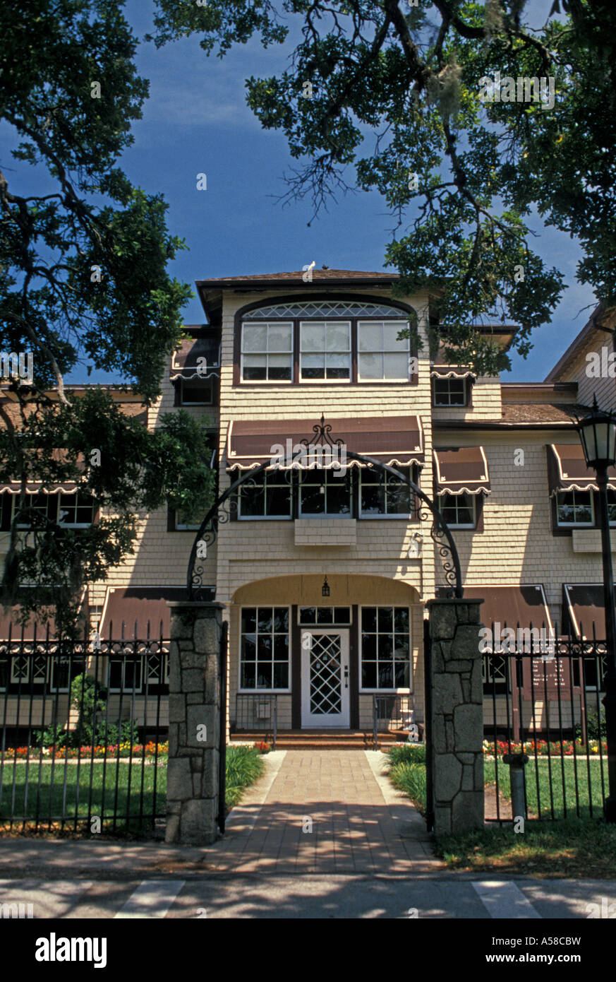 The Casements John D Rockefeller Sr winter home Ormond Beach Florida Stock Photo