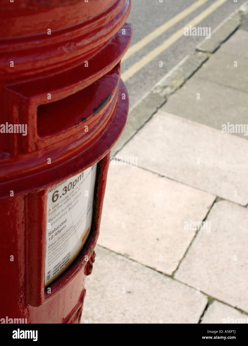 Royal Mail Red Letter Box Stock Photo Alamy