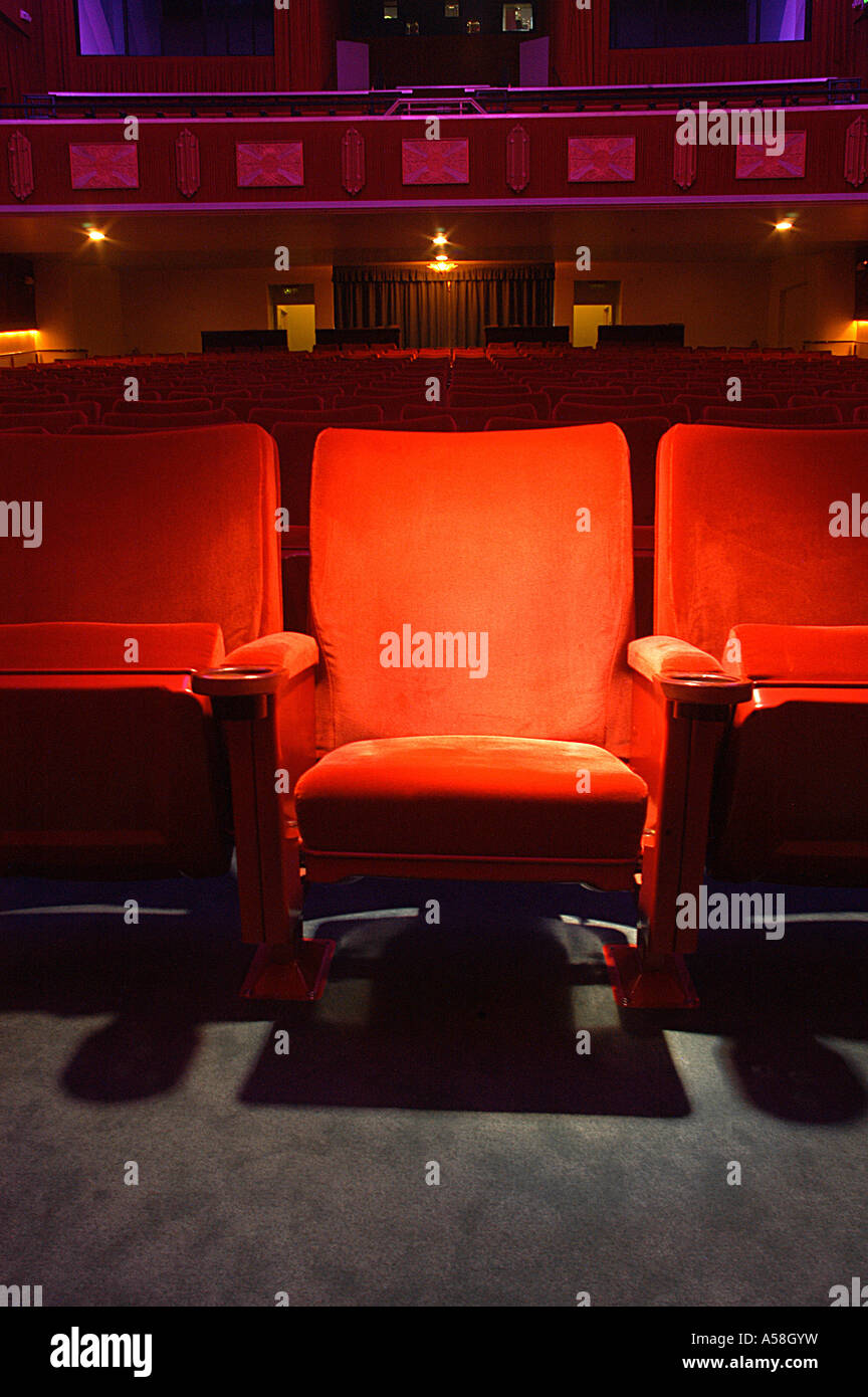 Theater Cinema Seating Stock Photo