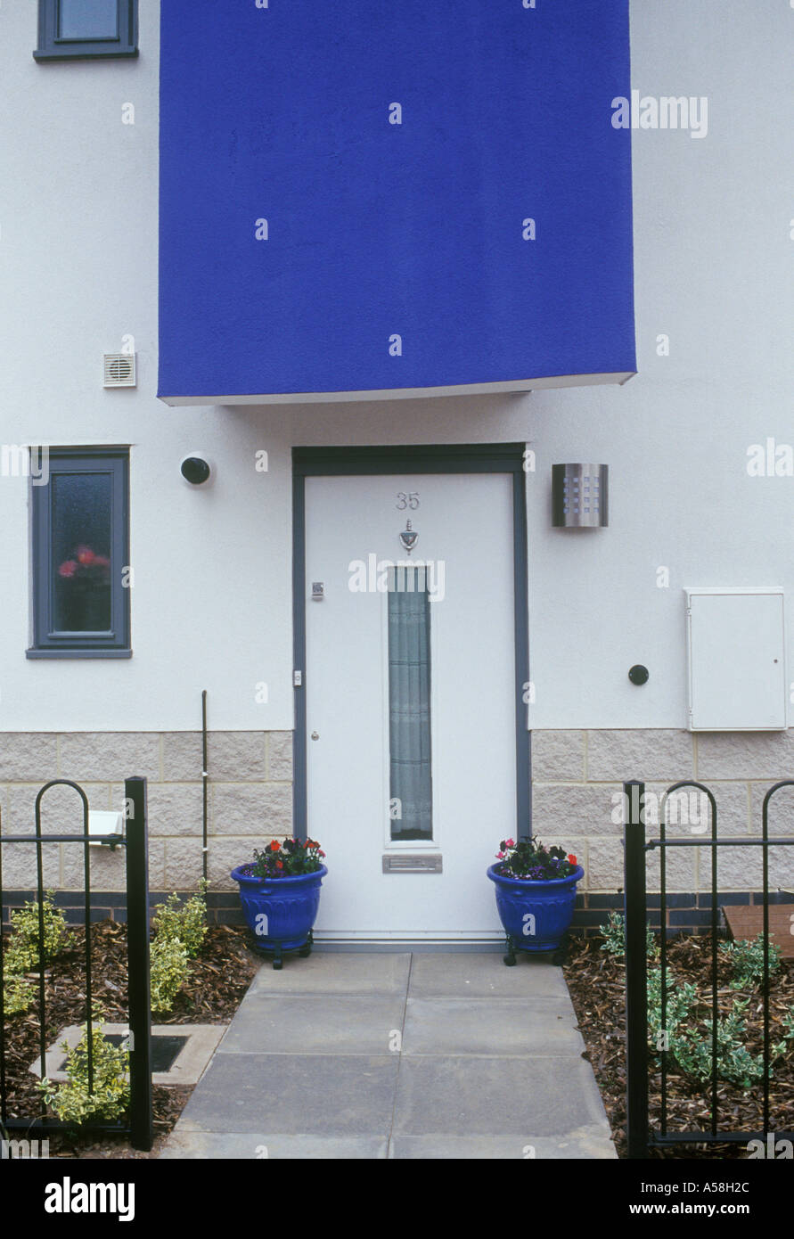 Castle Vale Birmingham West Midlands England Front Door To New