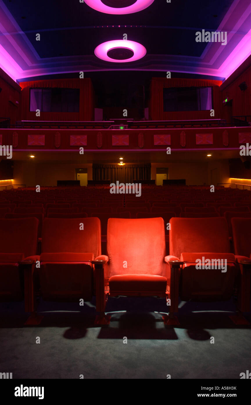 Theater Seating Stock Photo