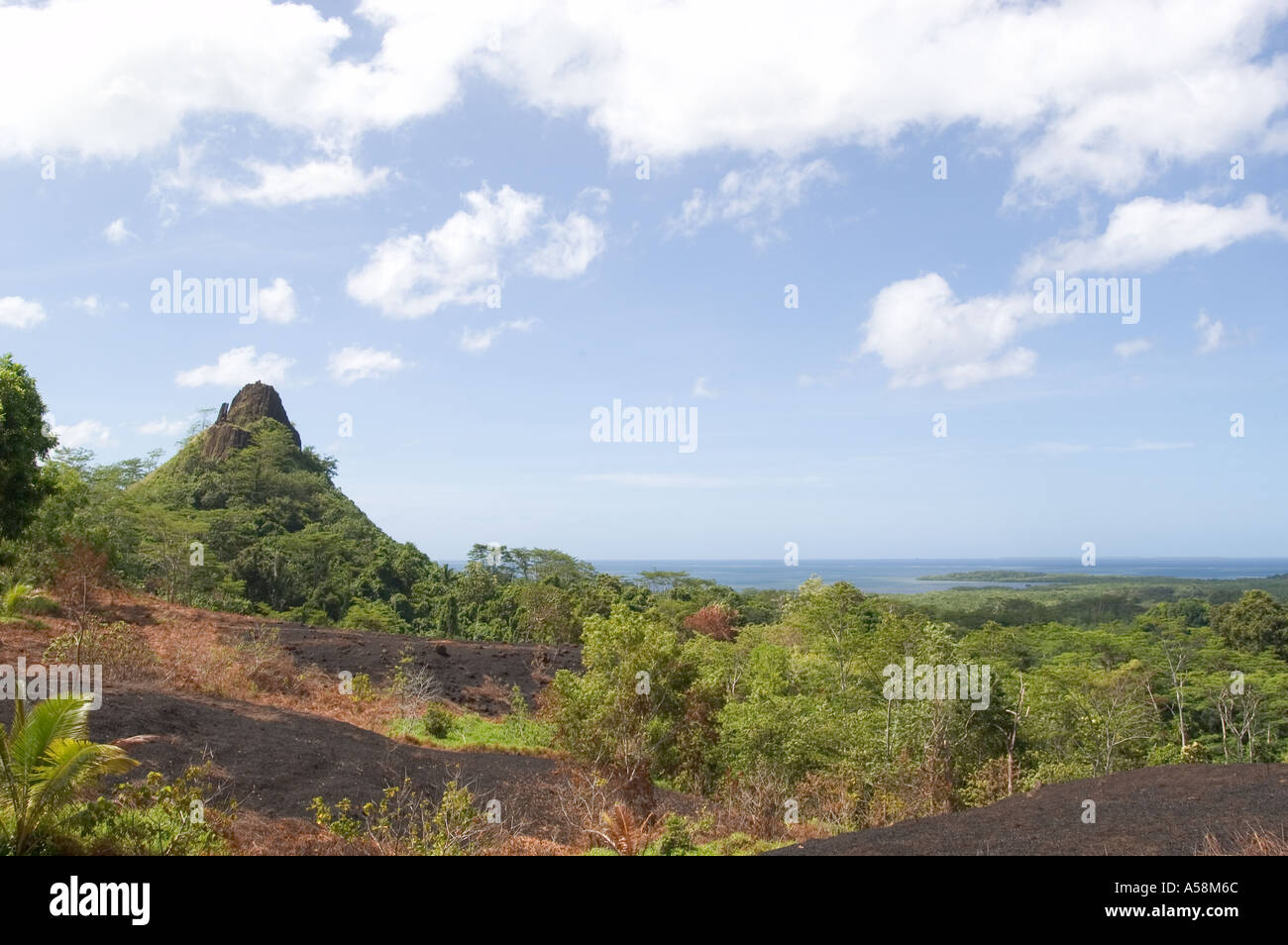 Pohnpei Micronesia landscape Stock Photo
