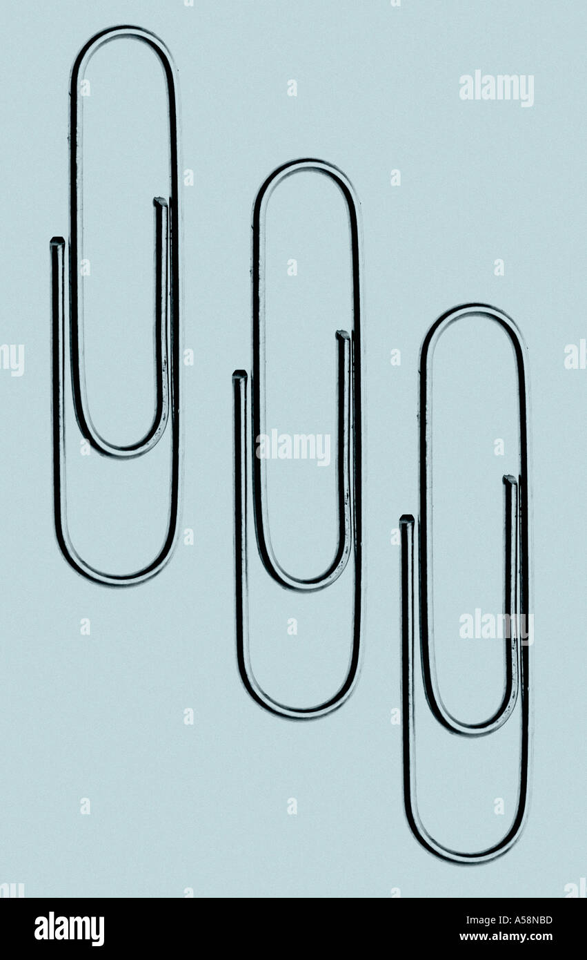 Paperclips Stock Photo