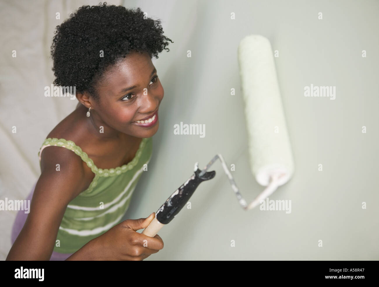 Wall painting of woman hi-res stock photography and images - Alamy