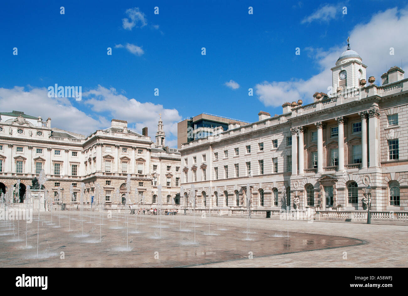 England London Aldwych Somerset House Stock Photo Alamy