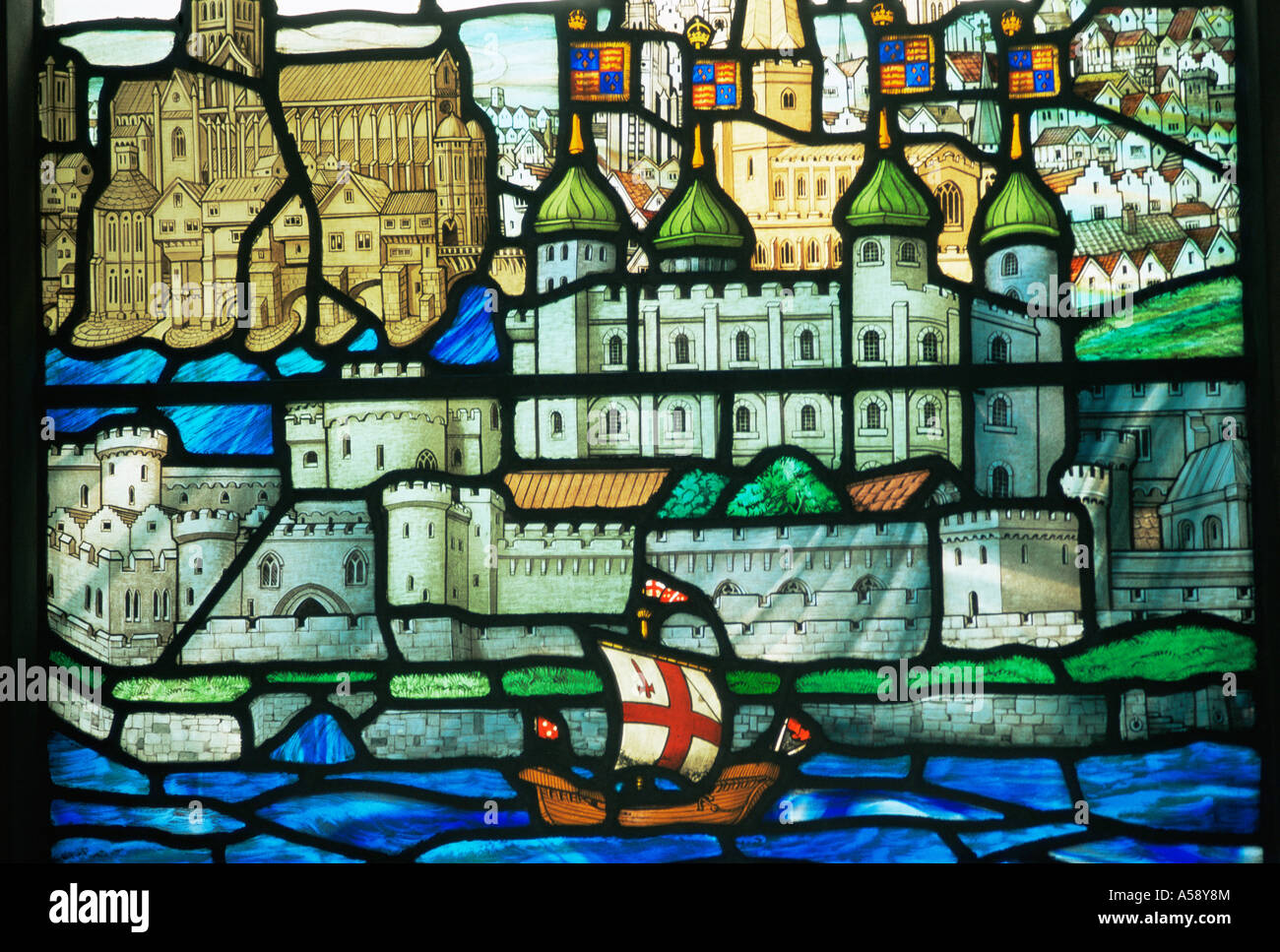 All hallows stained glass hires stock photography and images Alamy