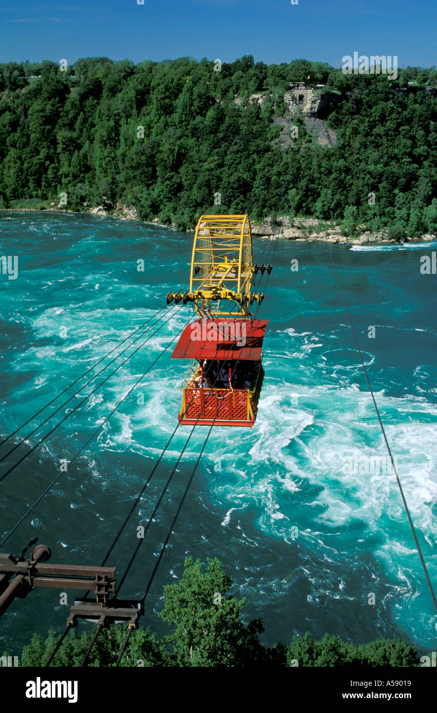 Cable Car over Niagara River Ontario Canada Stock Photo Alamy