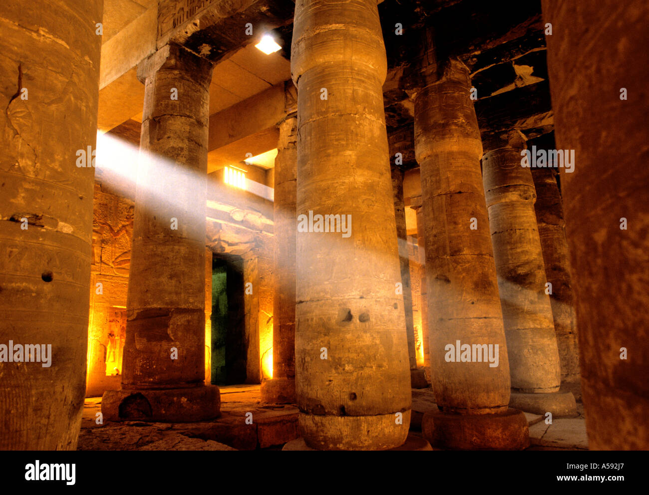 Temple of osiris abydos hi-res stock photography and images - Alamy