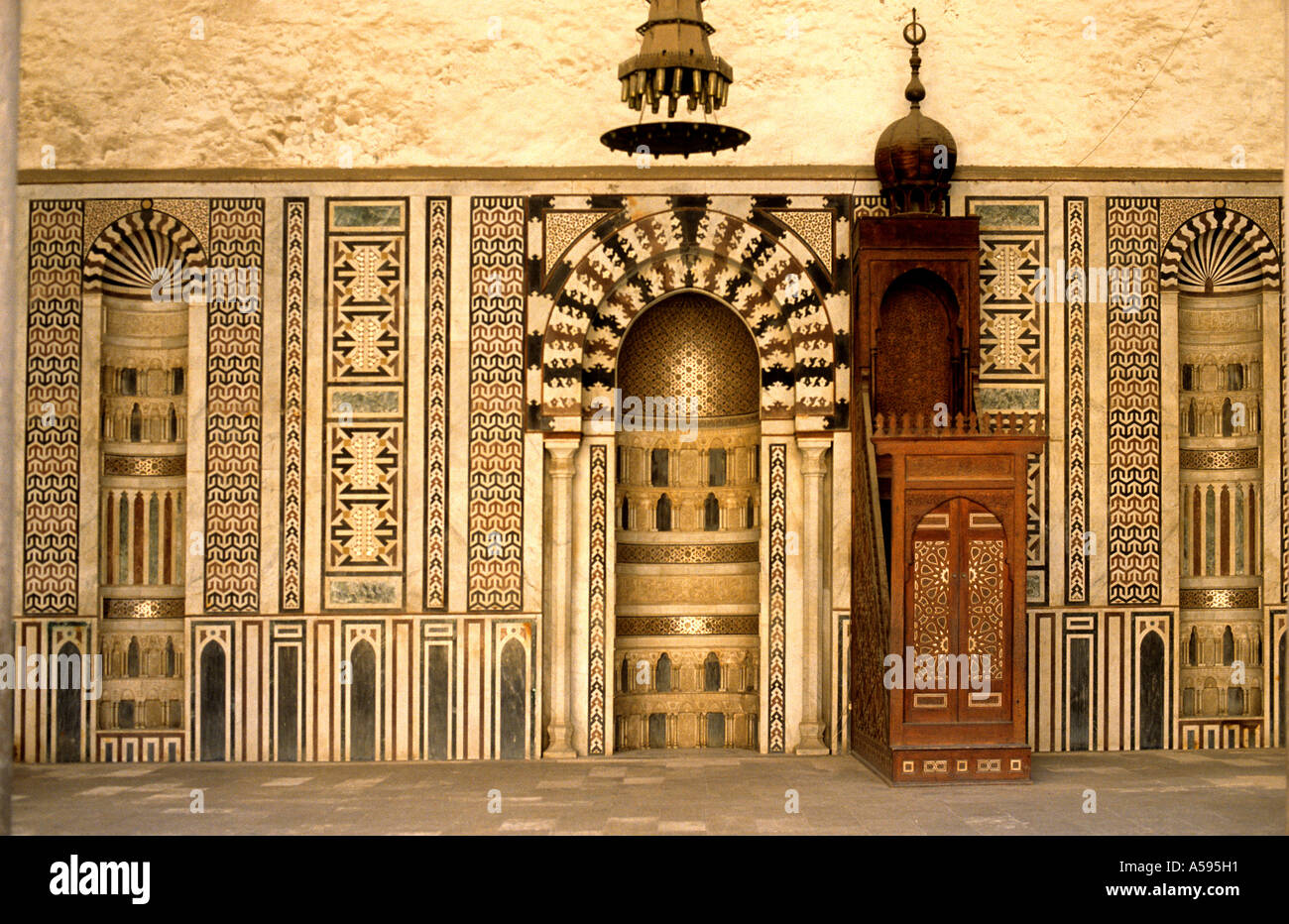Cairo Al  Manyal Palace  Mohammad Ali Tawfiq Museum Egypt Stock Photo