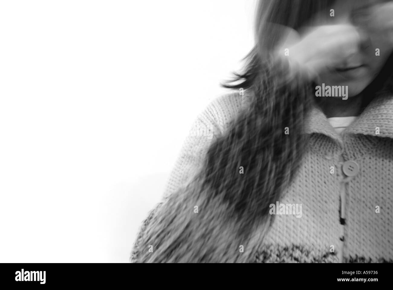 Stress related Black and White Stock Photos & Images - Alamy