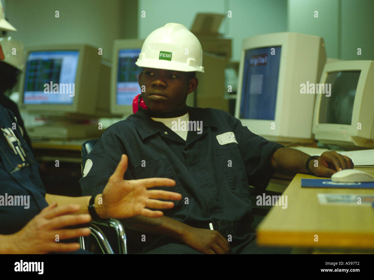 multinational oil company skills transfer training nigeria Stock Photo Alamy