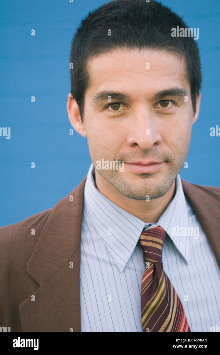 Close up hispanic businessman smiling hi-res stock photography and ...