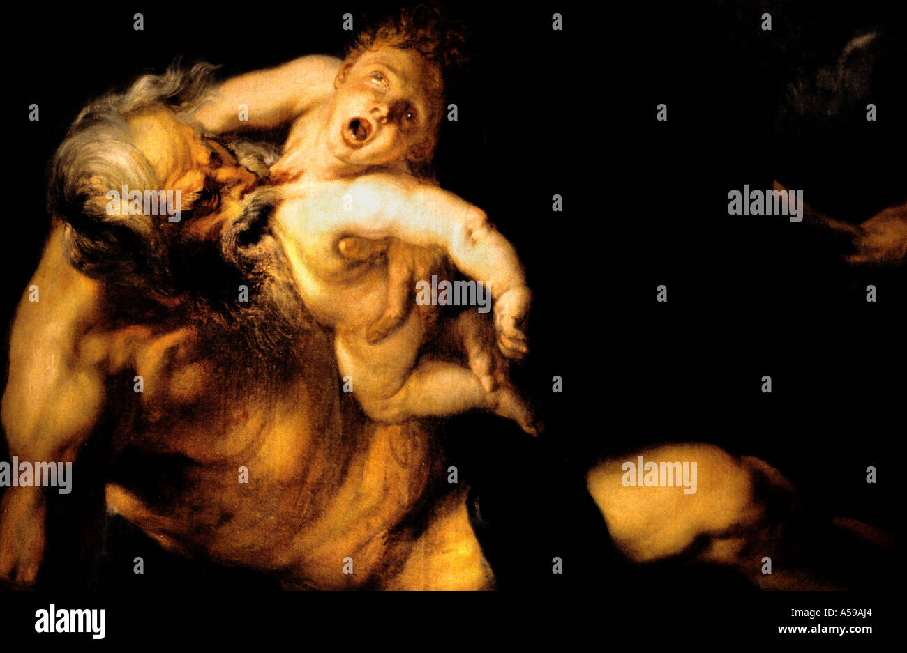 Saturn Peter Paul Rubens 1577-1640 Flemish Belgian Belgium Stock Photo