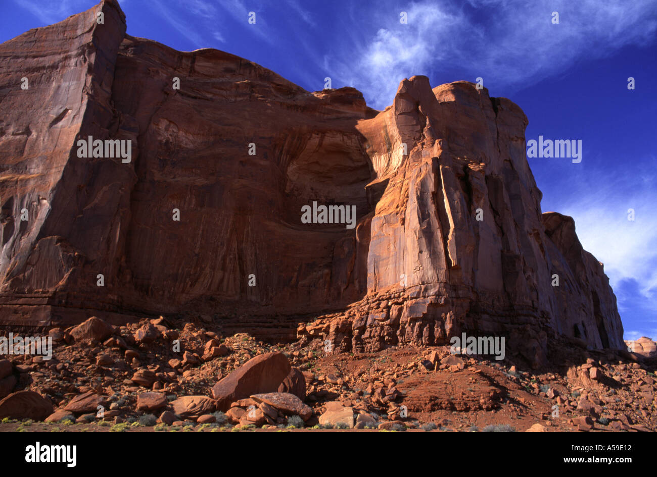 Monument Valley Navajo Tribal Park Arizona USA Stock Photo