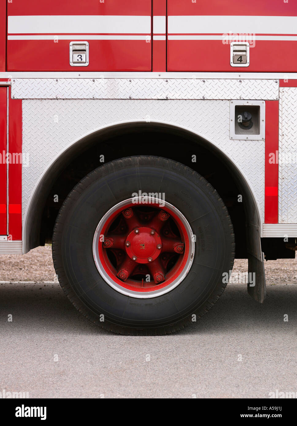 Side fire truck High Resolution Stock Photography and Images - Alamy