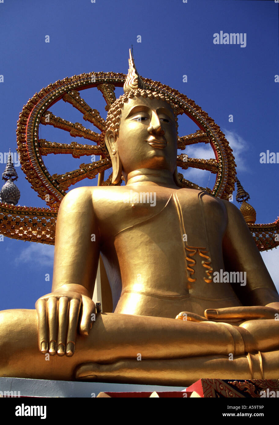 Big Buddha Statue on Koh Samui Thailand Stock Photo