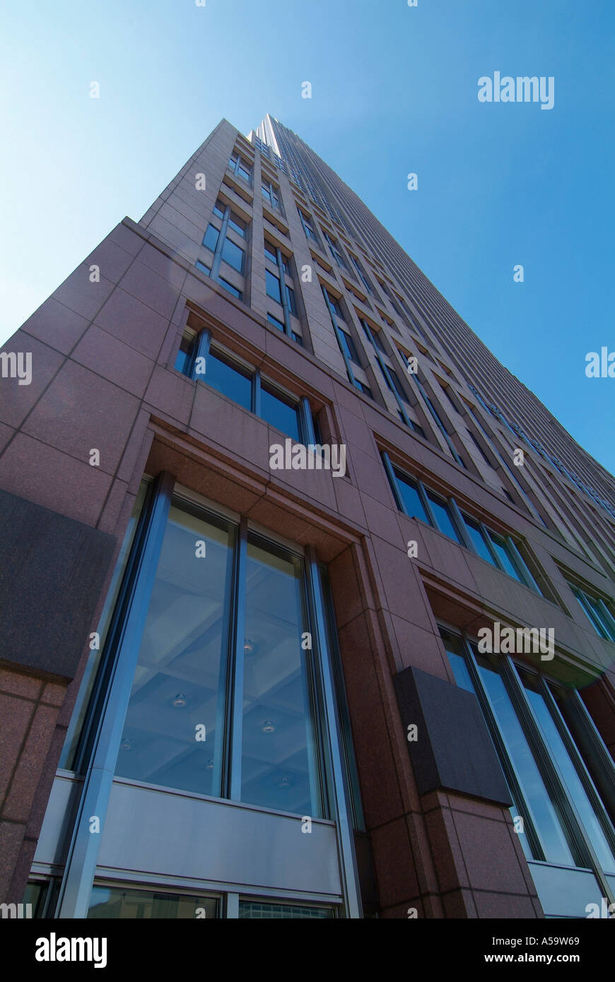 57 story Key Tower building in Downtown Cleveland Ohio sightseeing