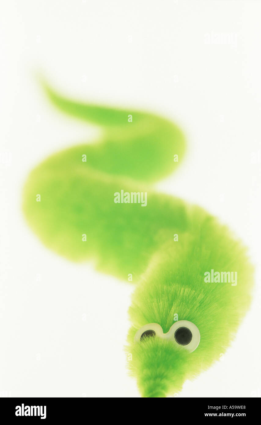 fluffy snake toy