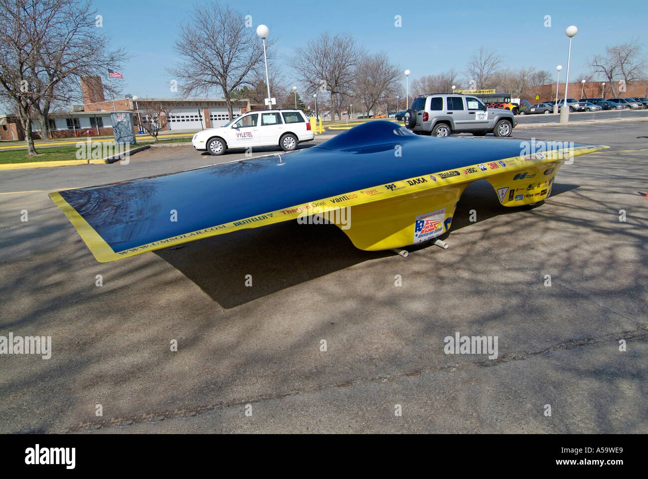 Michigan solar car hires stock photography and images Alamy