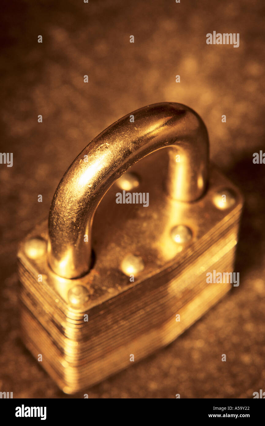 Lock concept image Stock Photo