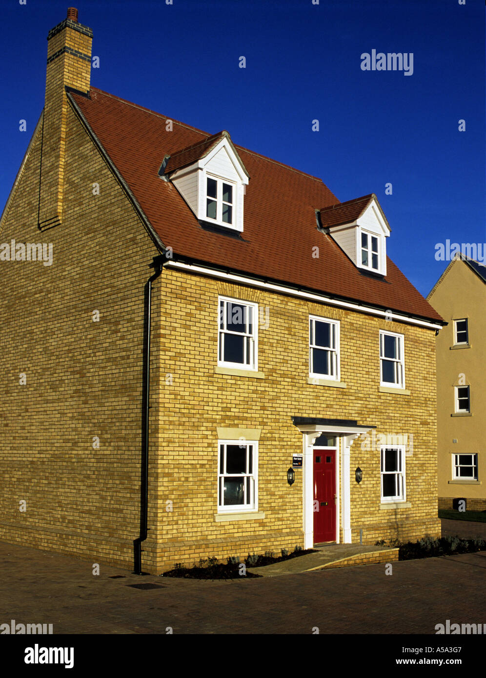 Newly built five bedroomed houses on the Ravenswood estate, Ipswich