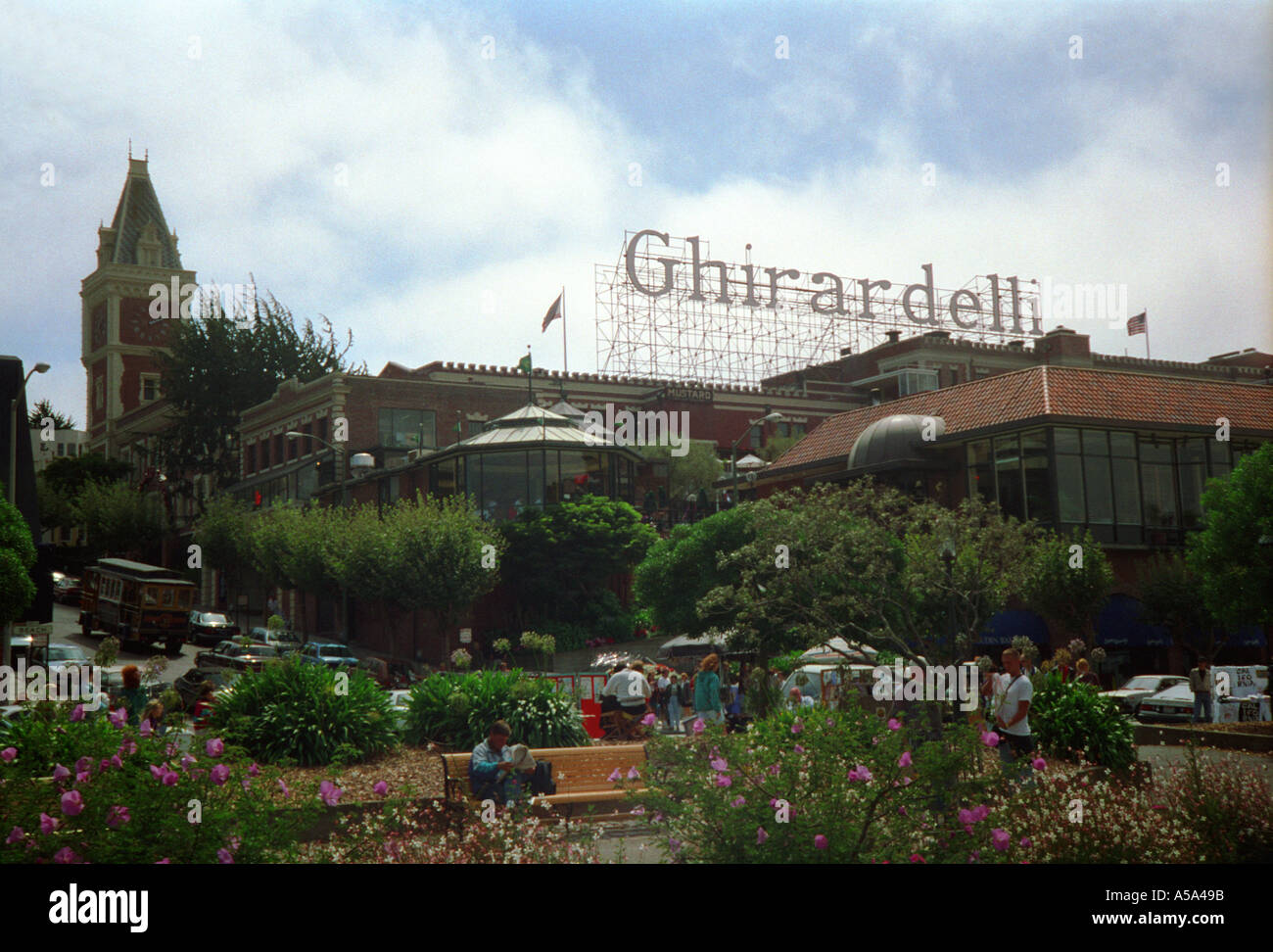 Ghirardelli Chocolate San Francisco California Stock Photo Alamy