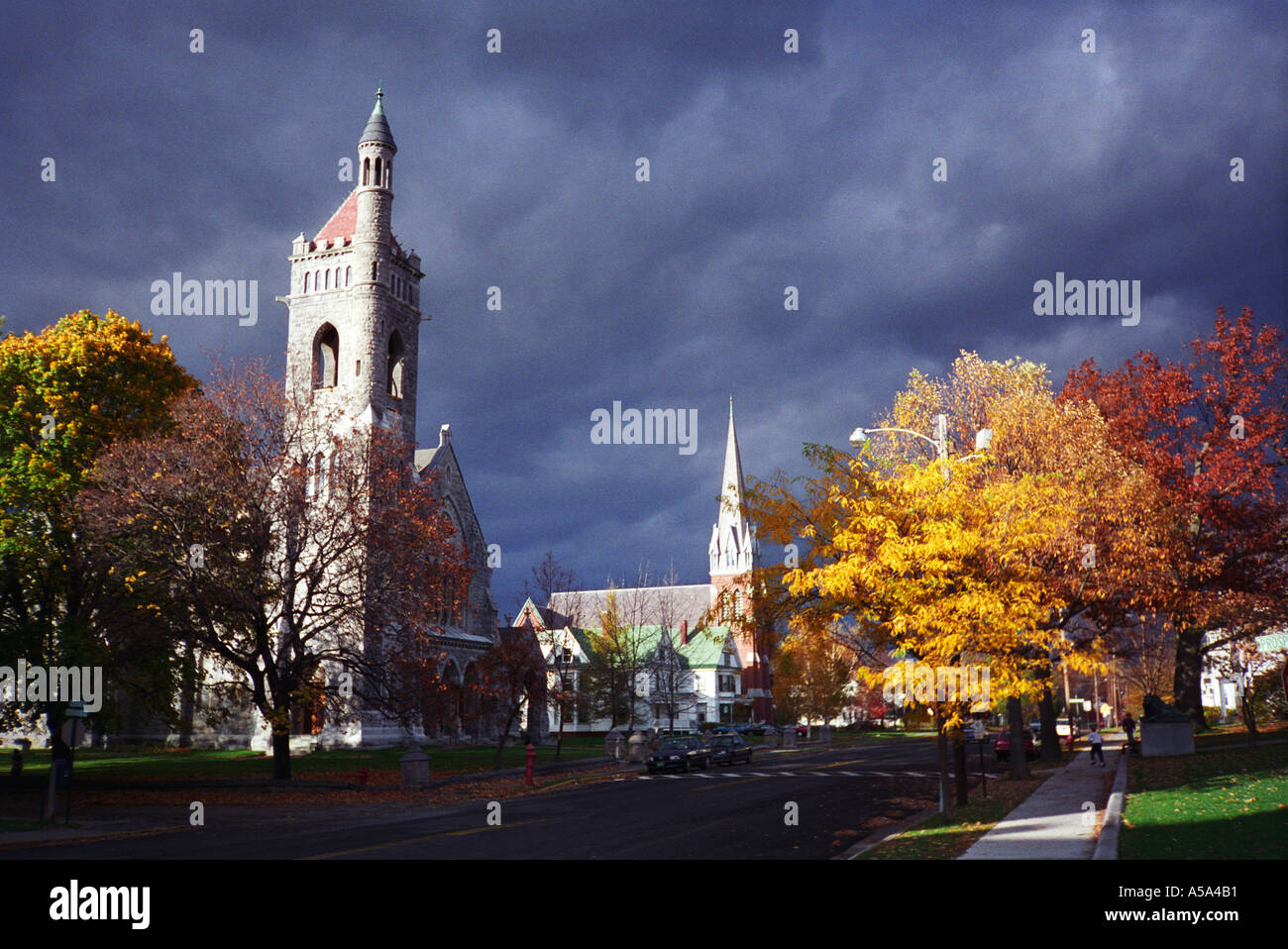 St Johnsbury Vermont Stock Photo - Alamy