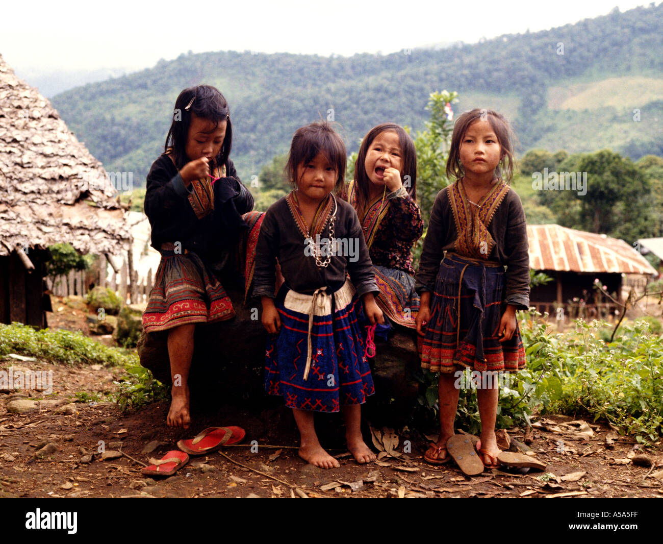 Hilltribe girls hi-res stock photography and images - Alamy