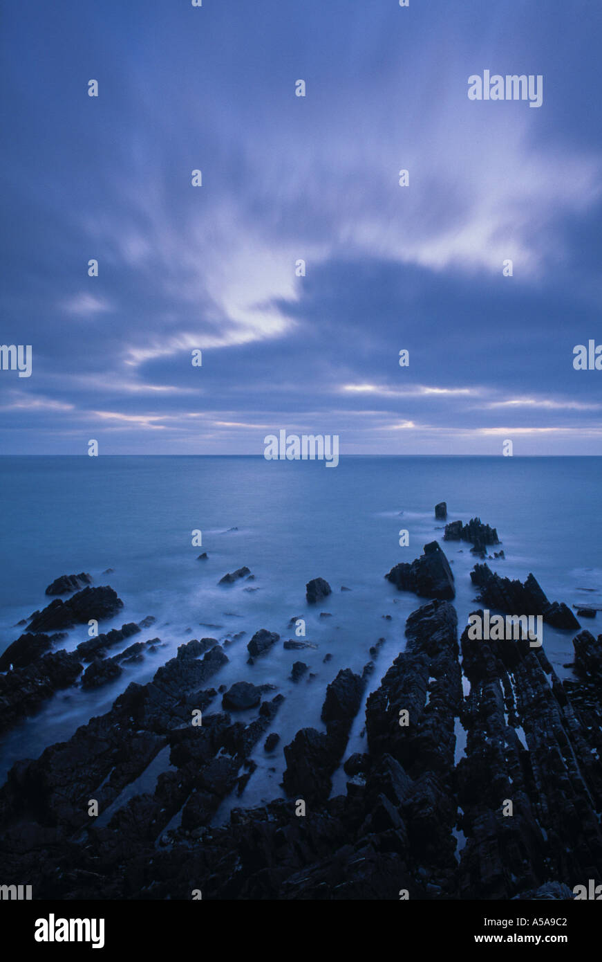 Hartland Point, Devon, England Stock Photo
