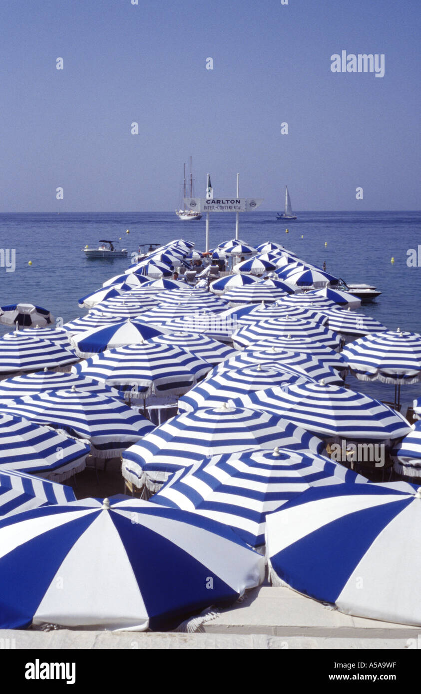 Cannes parasols hi-res stock photography and images - Alamy