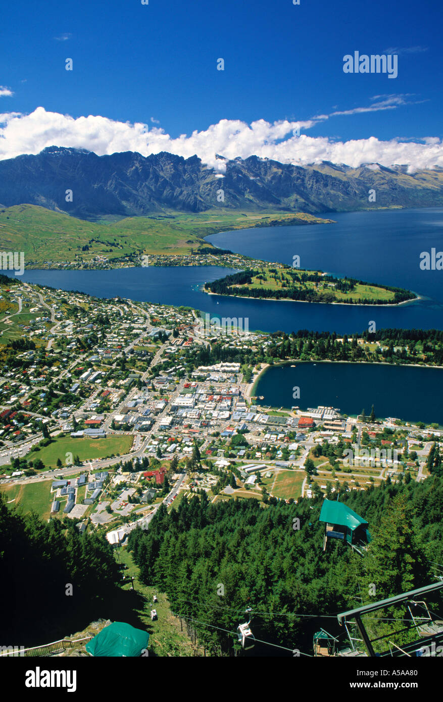 Queenstown, New Zealand Stock Photo Alamy