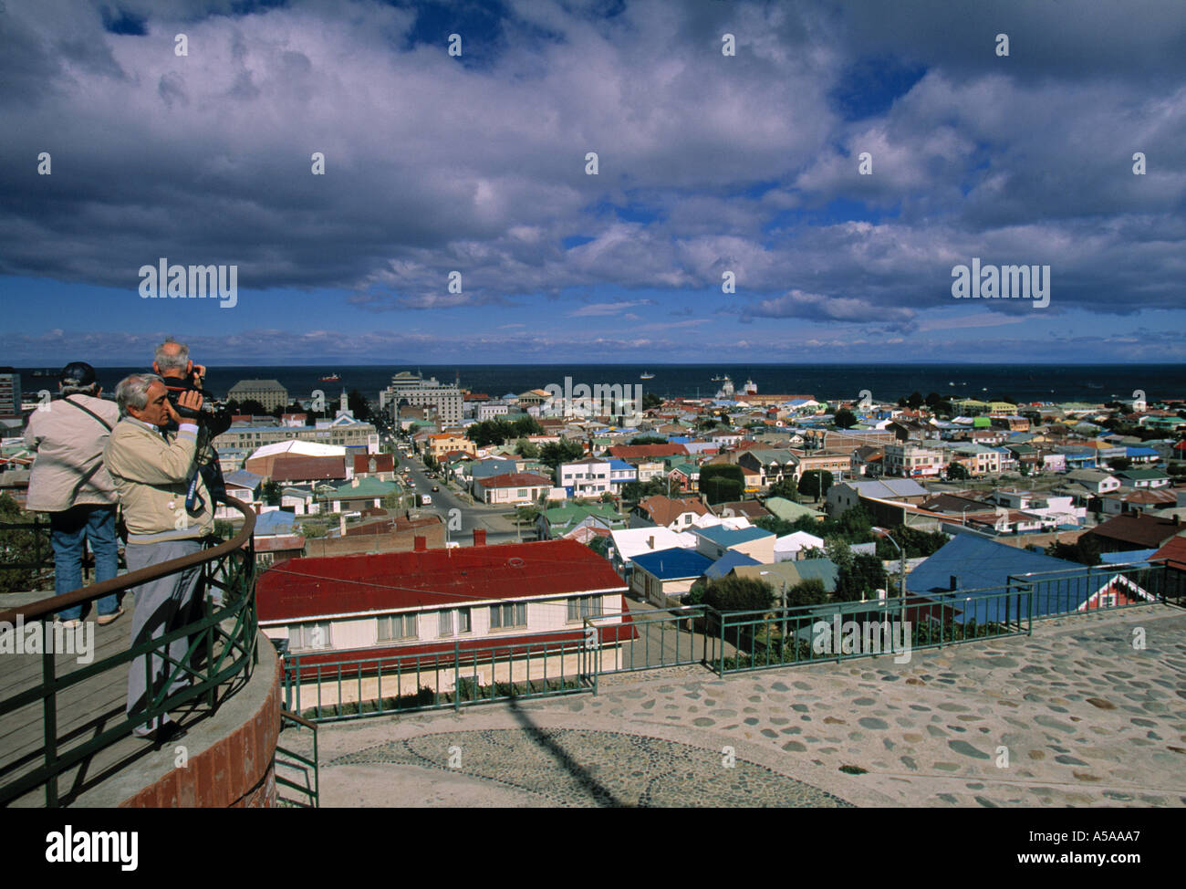 Punta Arenas Magellanes Chile Stock Photo Alamy