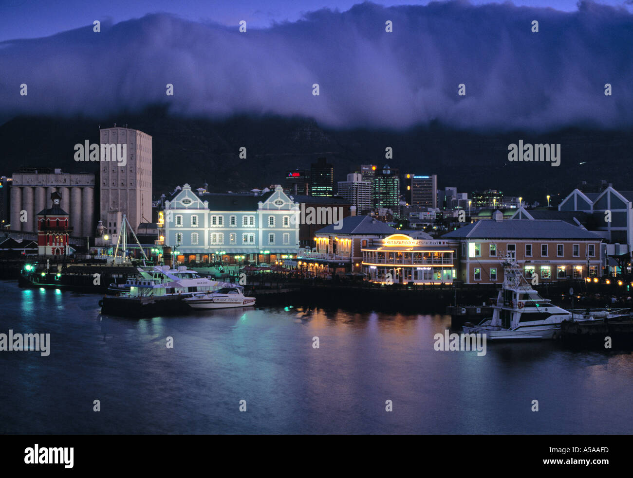 Victoria & Alfred Waterfront, Cape Town, South Africa Stock Photo