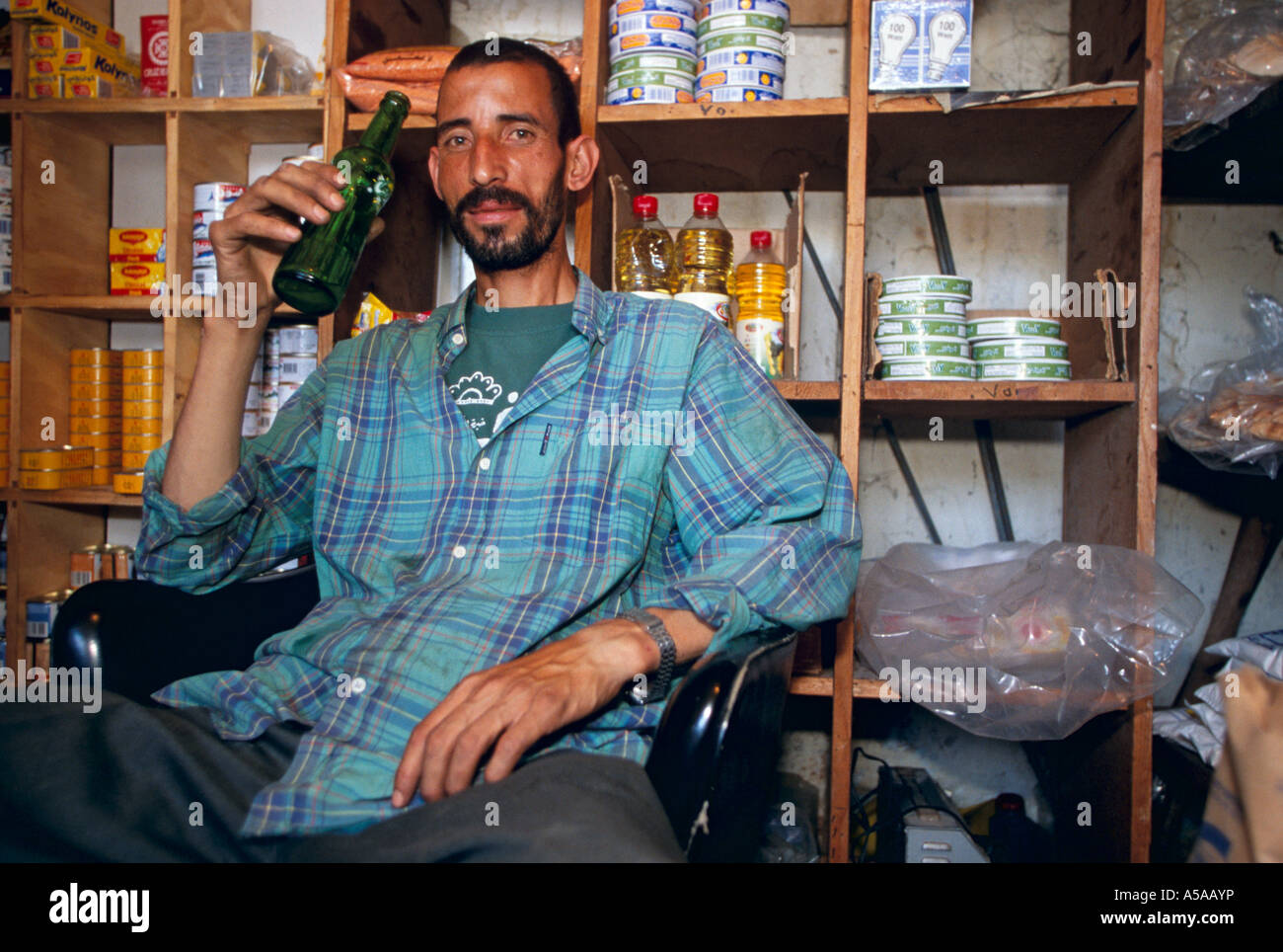 A grocery store in Beirut Lebanon Stock Photo Alamy