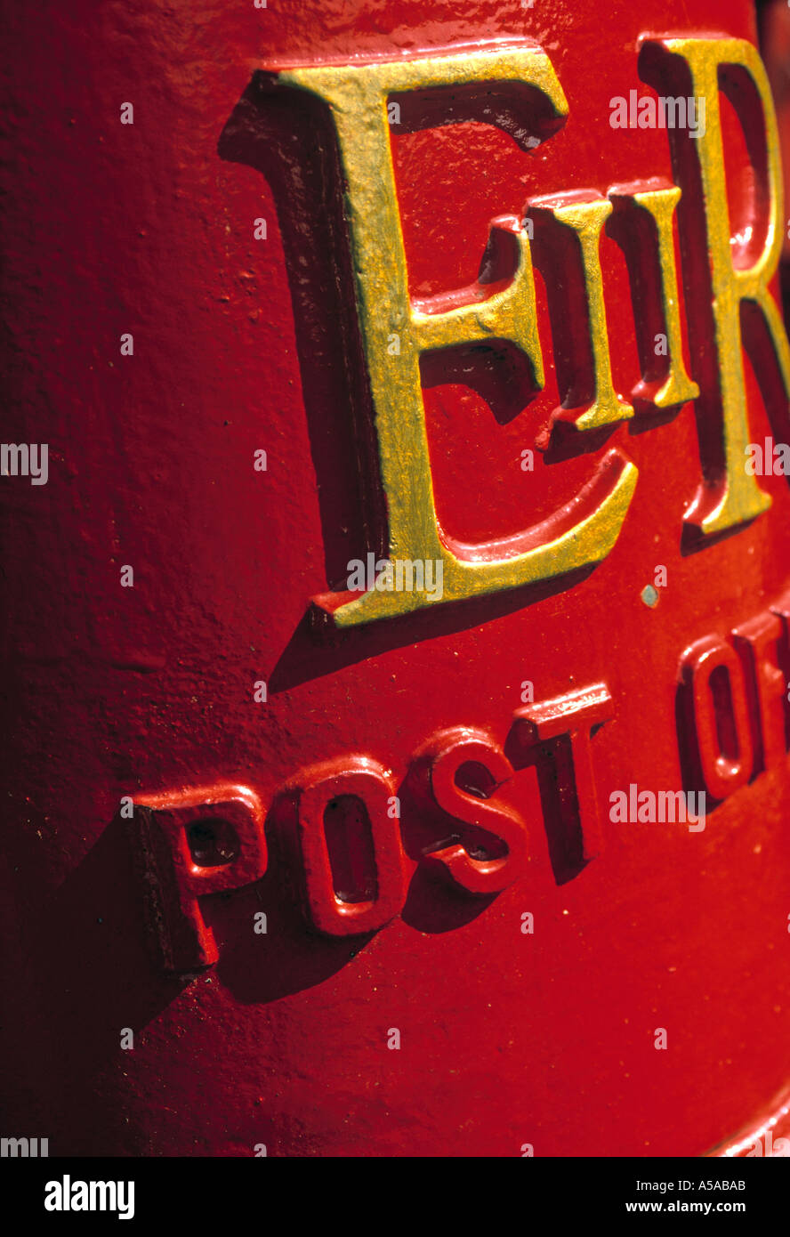 Post Box,  London, England Stock Photo