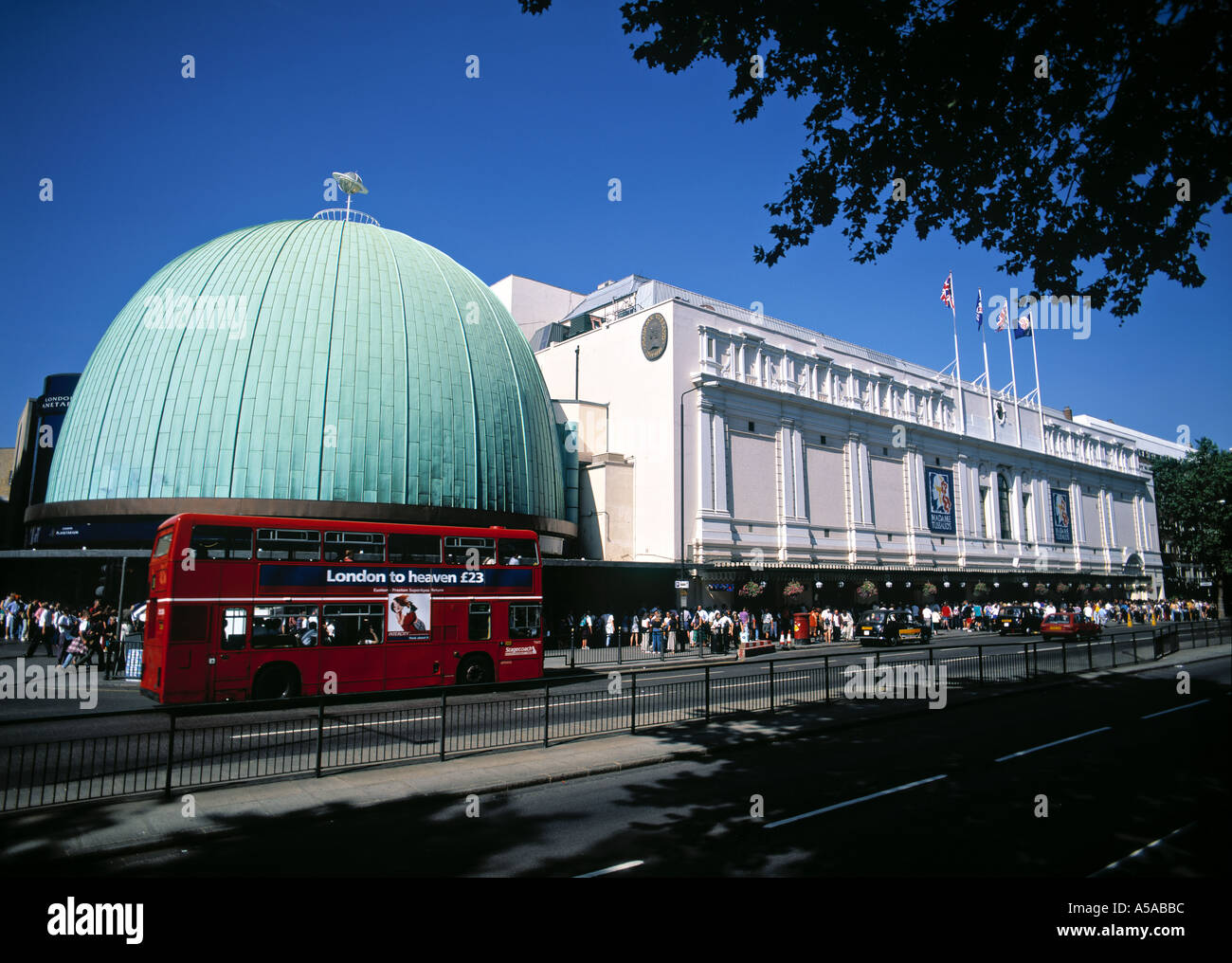Planetarium & Madame Tussaud's, London, England Stock Photo