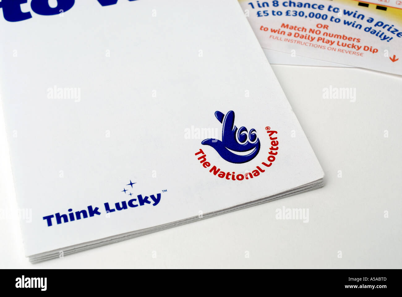 National lottery play slip hires stock photography and images Alamy