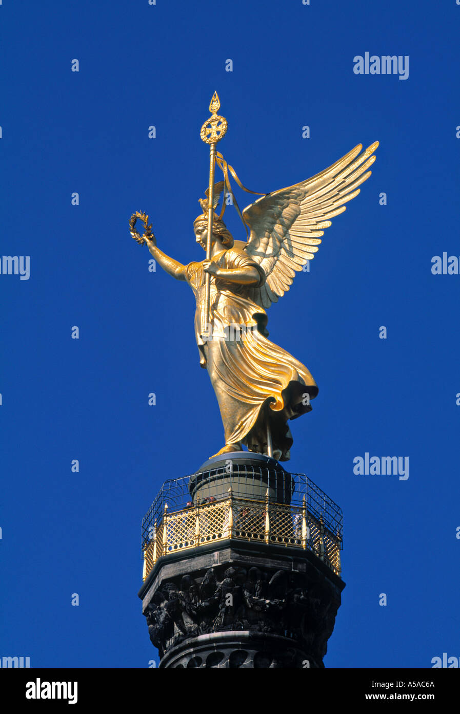 Victory Column, Tiergarten, Berlin, Germany Stock Photo