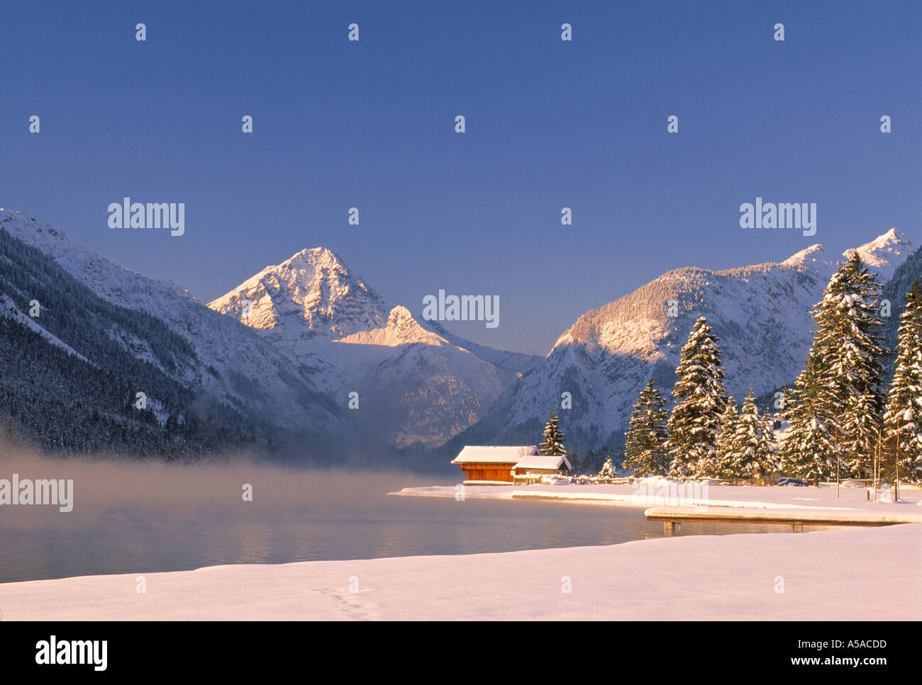 Plansee, Tirol, Austria Stock Photo
