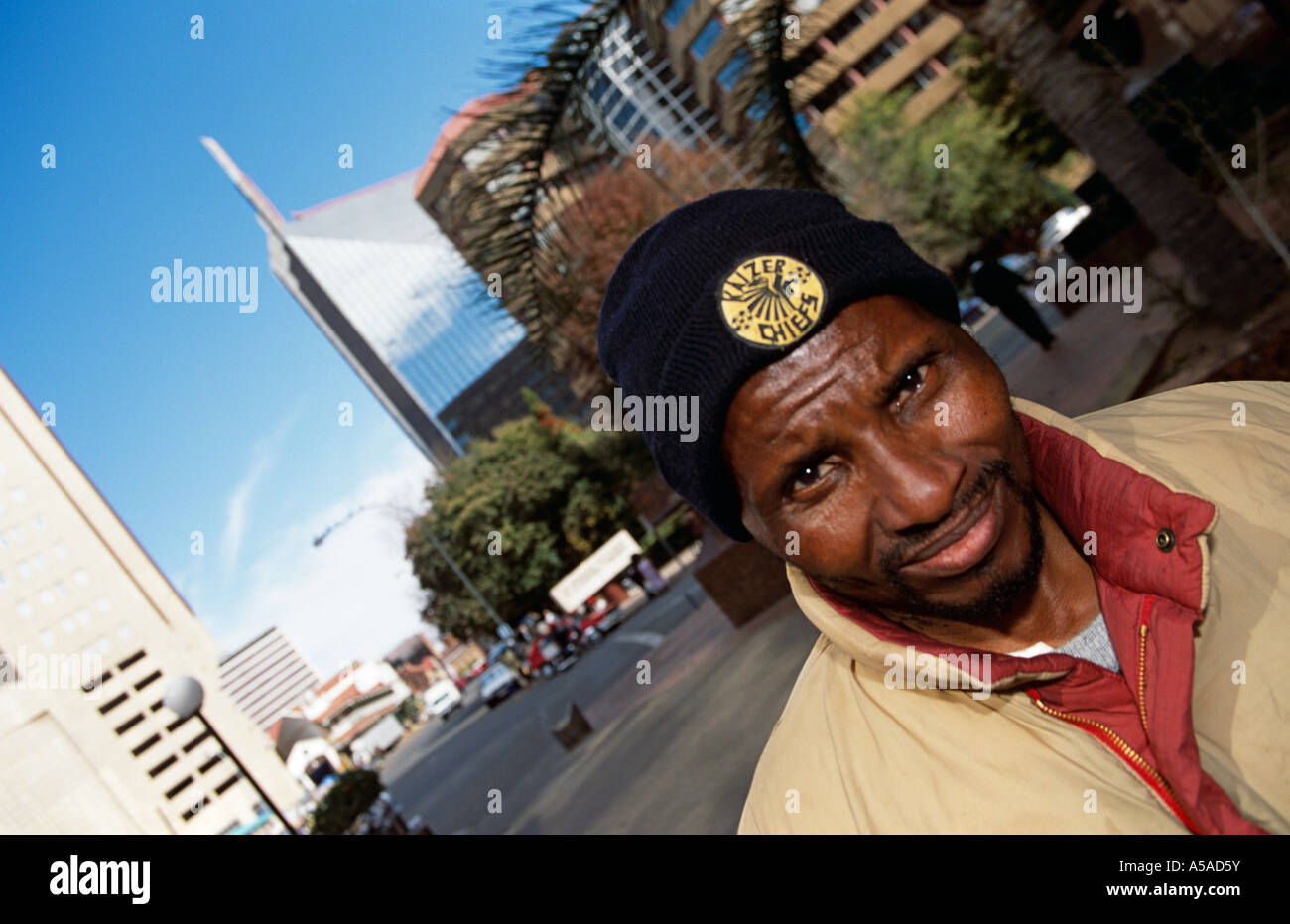 A local South African in Johannesburg Stock Photo Alamy