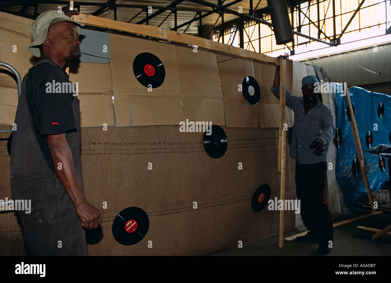 Workers at a warehouse in Johannesburg South Africa Stock Photo Alamy