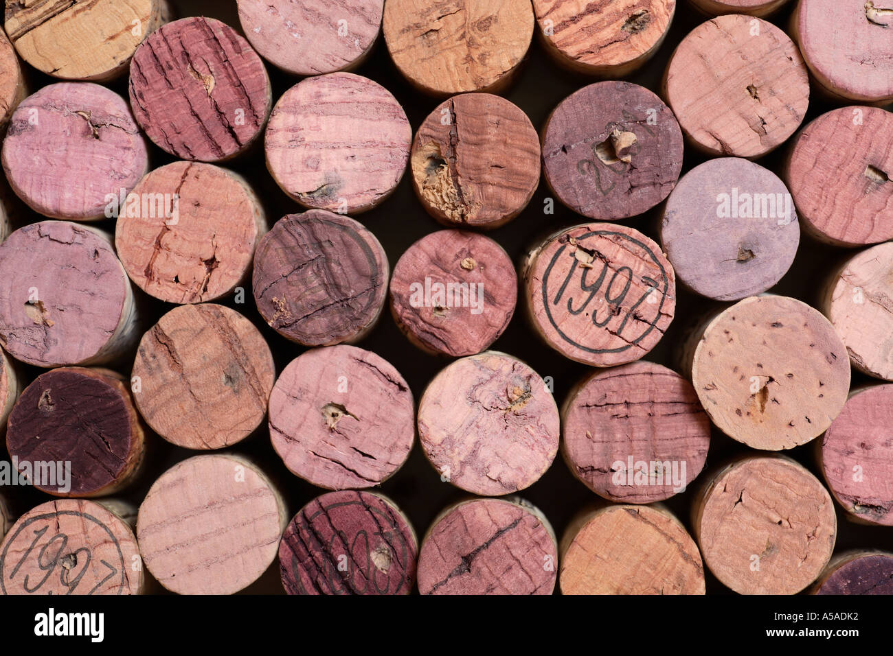Red wine corks Stock Photo Alamy