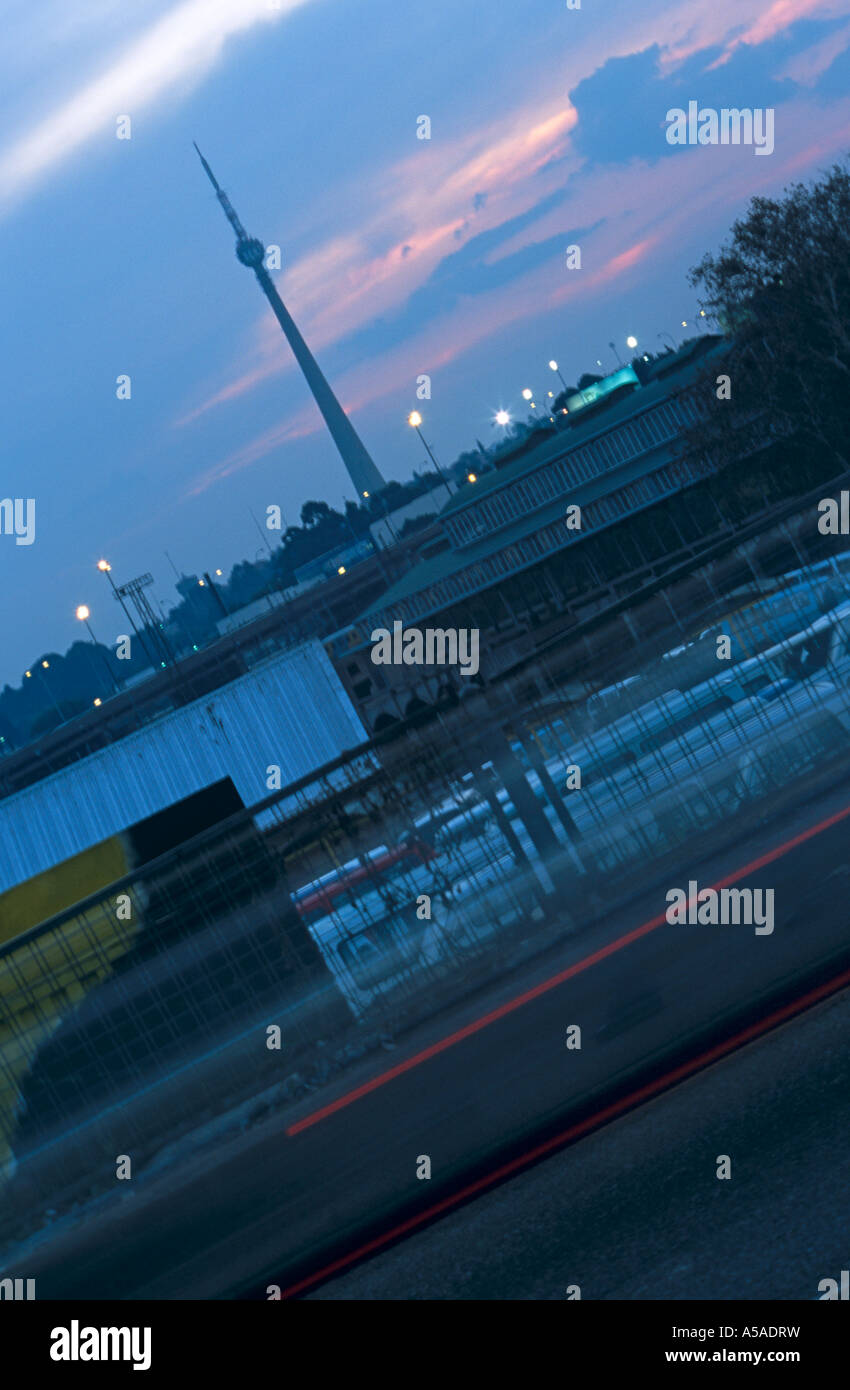 Johannesburg skyline dusk gauteng south hi-res stock photography and ...