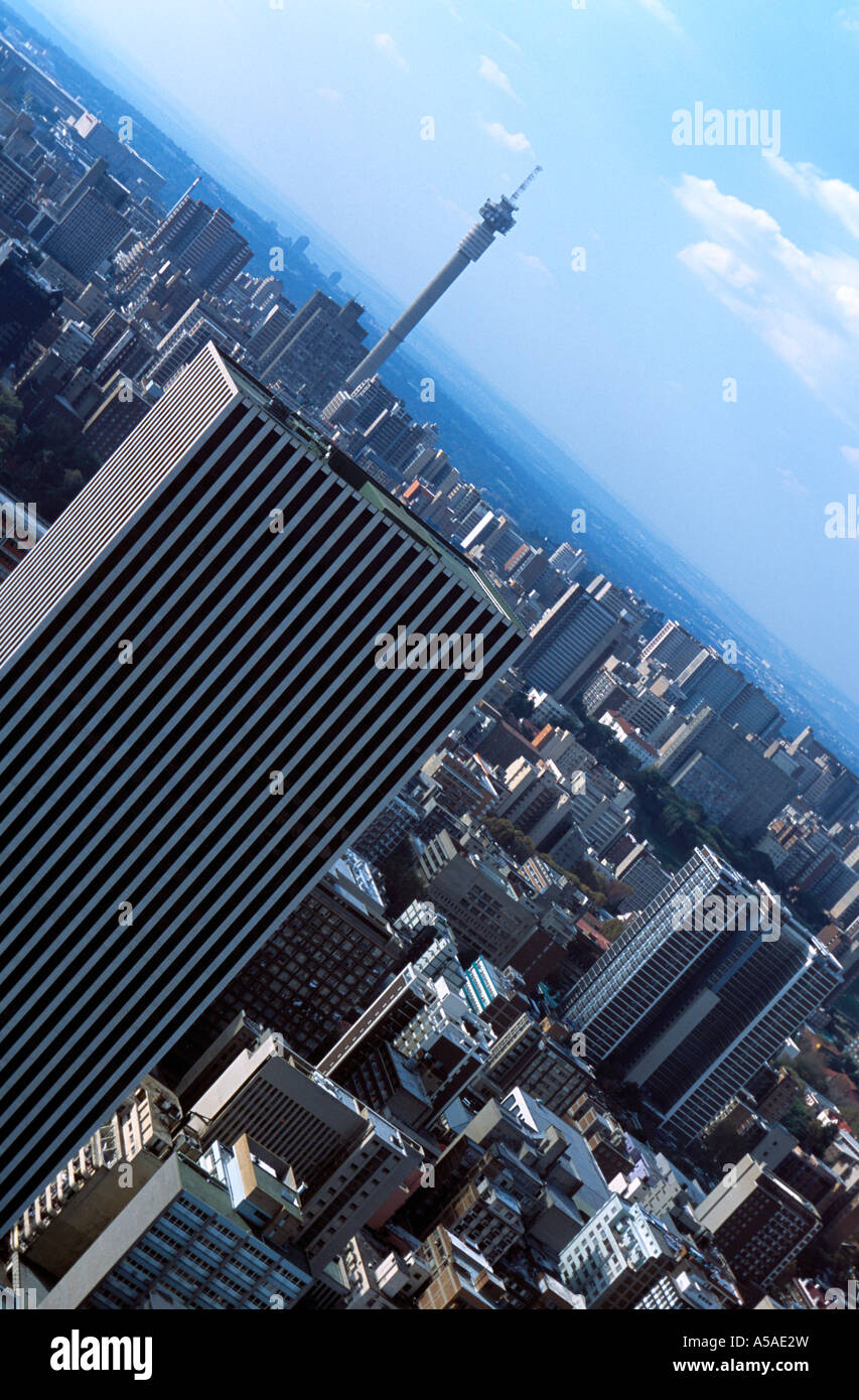 An aerial view of the city of Johannesburg South Africa Stock Photo - Alamy