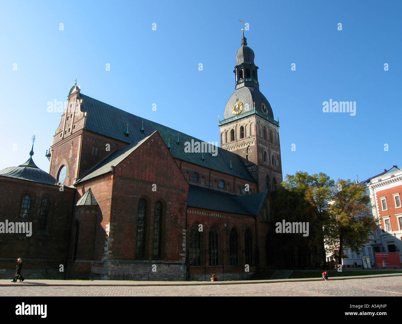 The Dome Cathedral in Riga is Latvia’s oldest church. It is situated by ...