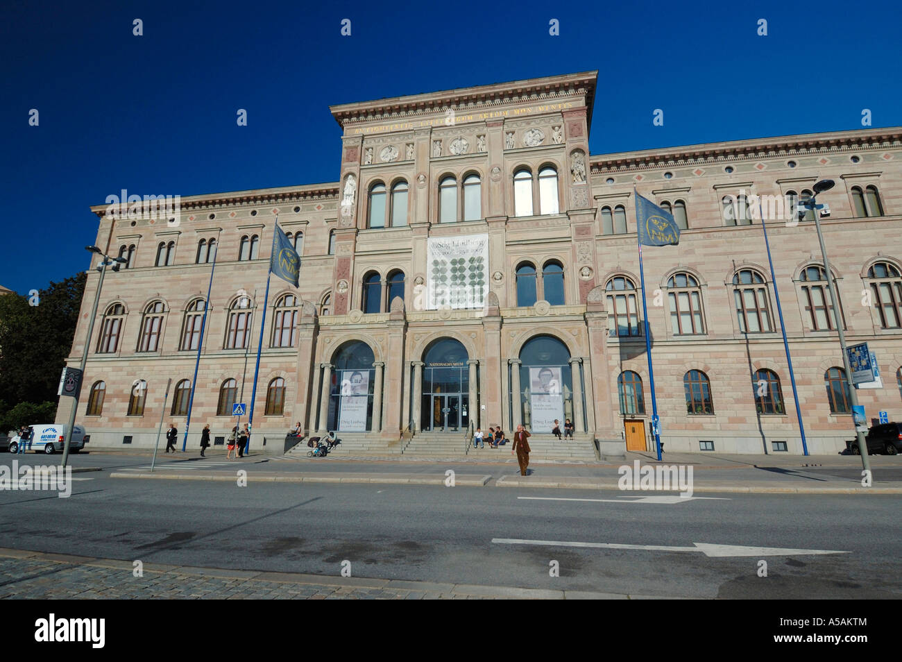 The National Museum of Fine Arts in Stockholm is Sweden’s biggest museum of fine art Stock Photo