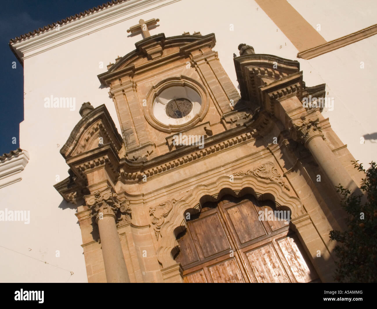 Iglesia Santa Maria de la Encarnacion, Old town, Marbella Stock Photo