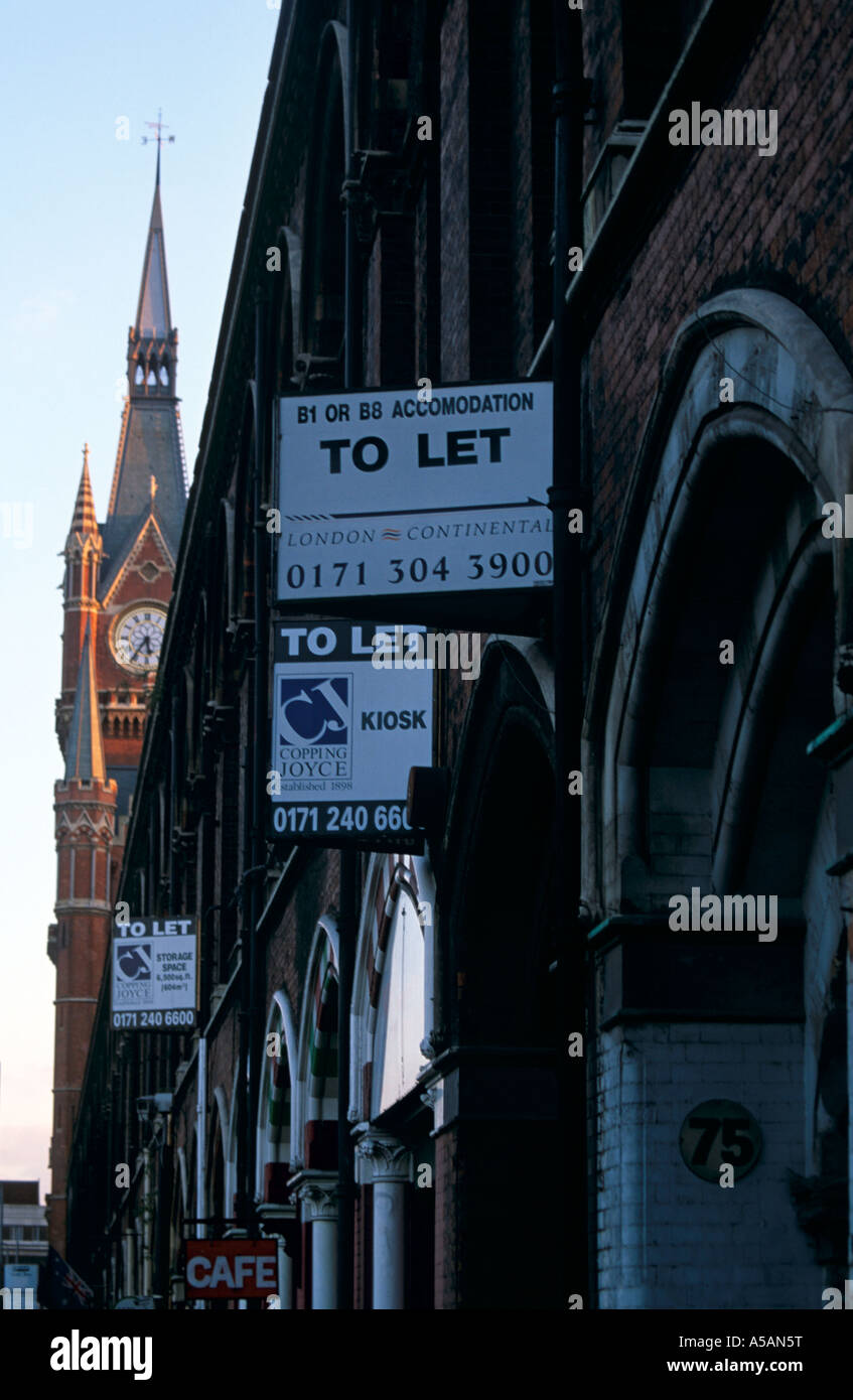 View of King s Cross London Stock Photo
