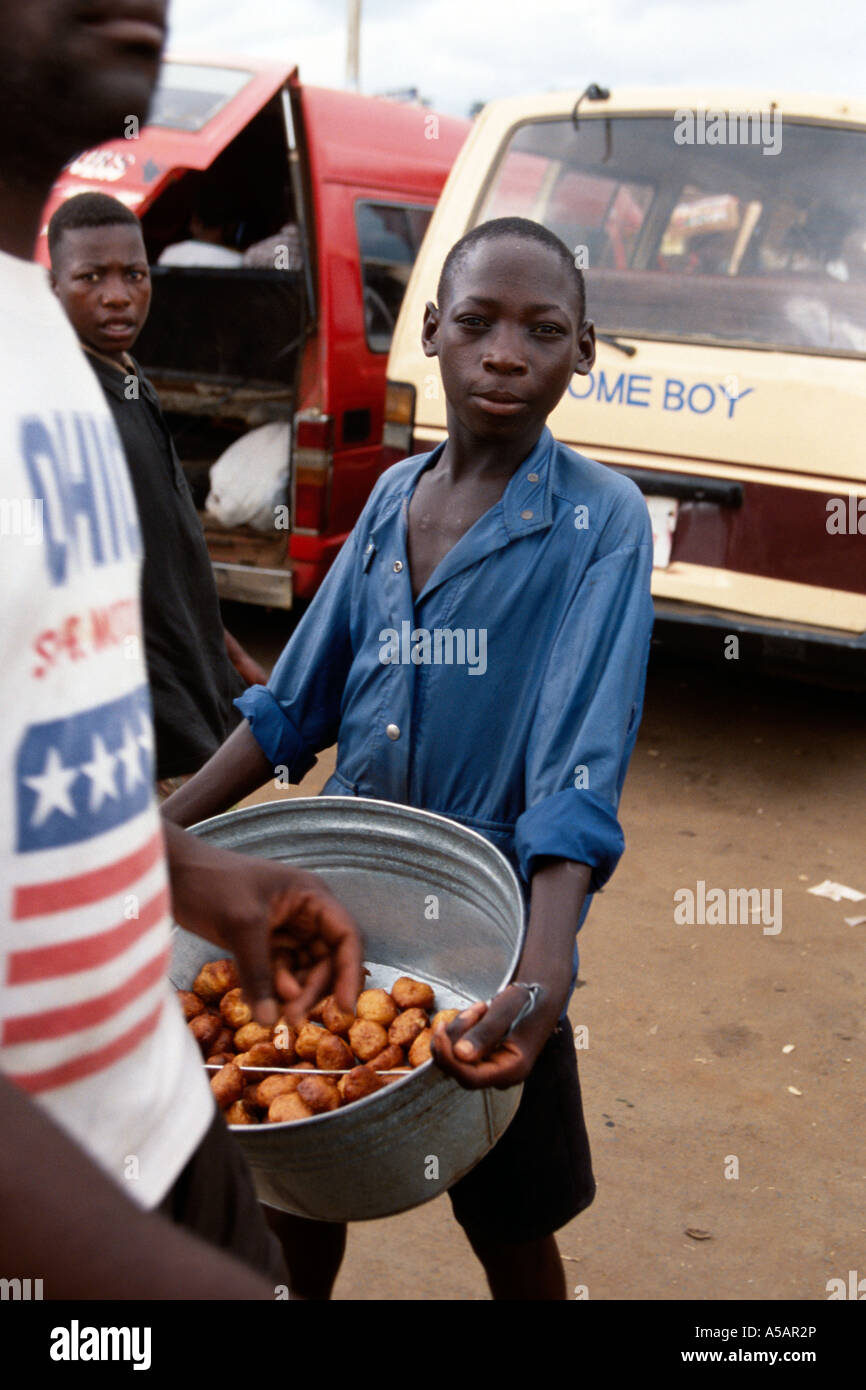 A street vendor selling snacks in Kigali Rwanda Stock Photo - Alamy