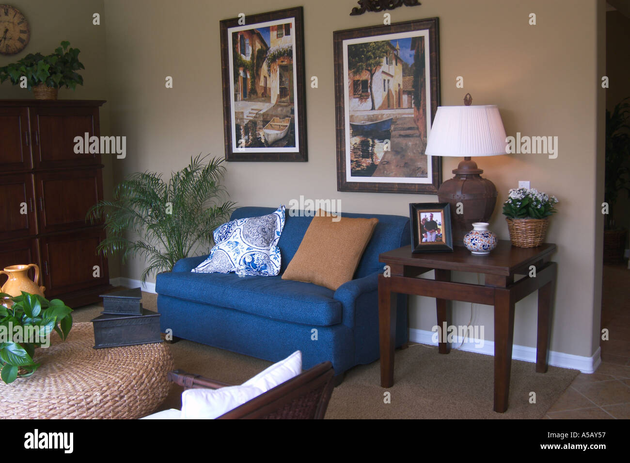 home interior furniture Stock Photo